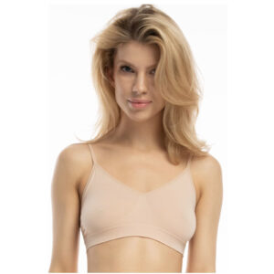 Dámská podprsenka Julimex béžová (Bamboo bralette) XXL