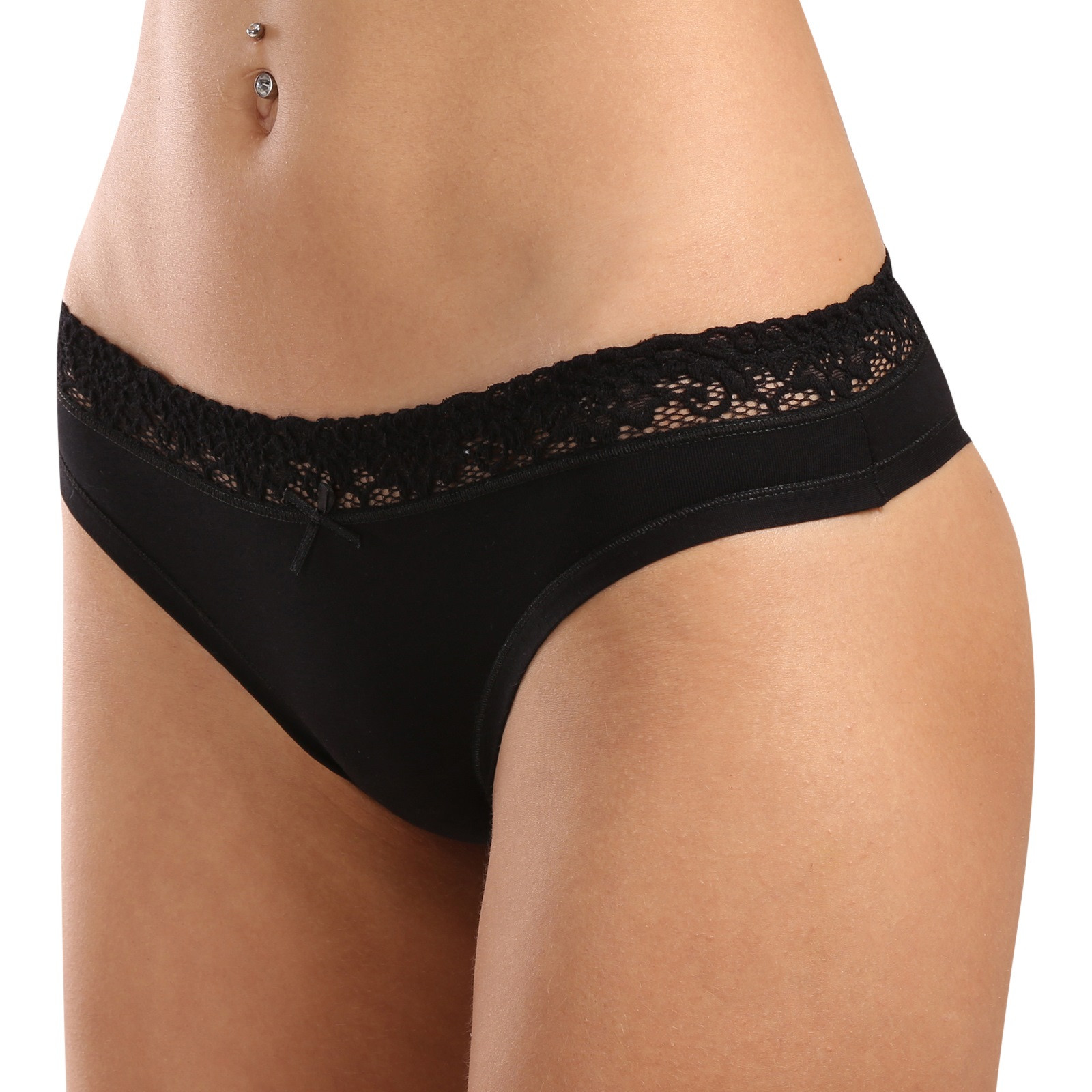 Dámské brazilky Lovelygirl černé (8308-black) S - Obrázek 2