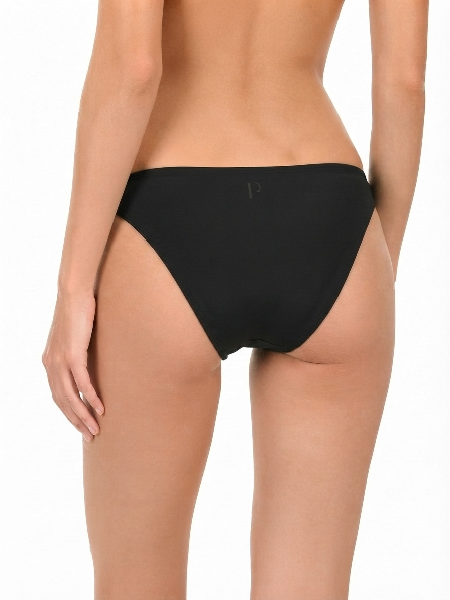 Dámské menstruační plavky Pietro Filipi Femme nízké heavy černé spodní díl (1PUWC1) 3XL - Obrázek 2