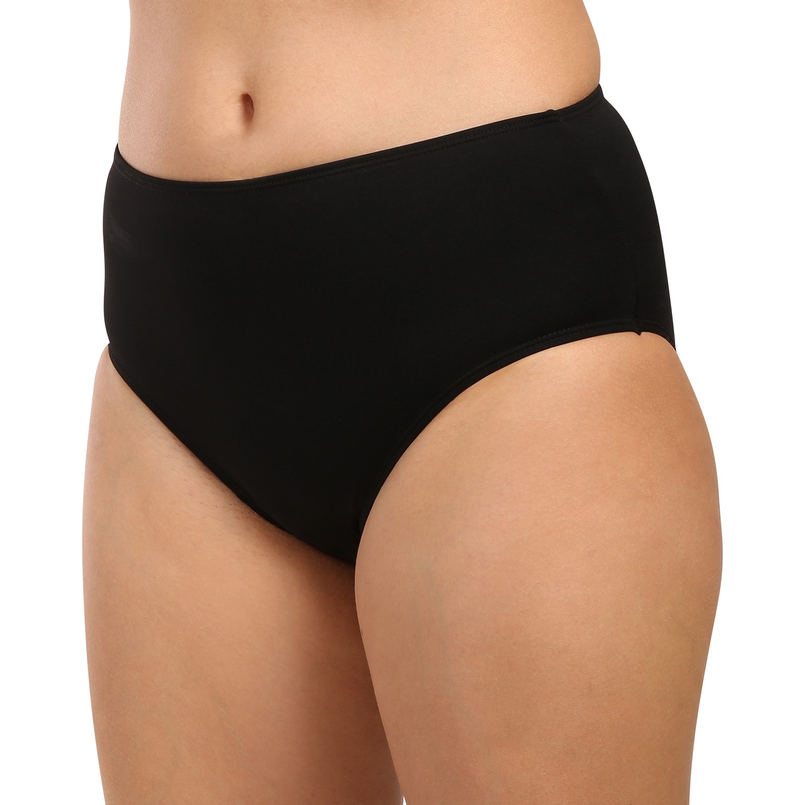 Menstruační plavky WUKA High Waist černé (WUKA110) XS - Obrázek 2