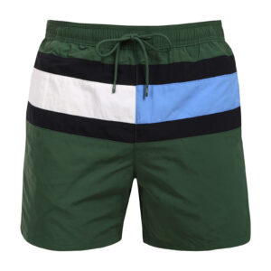 Pánské plavky Tommy Hilfiger zelené (UM0UM03474 L2N) XL