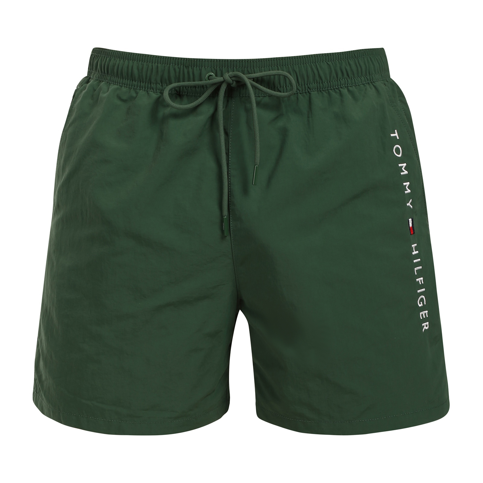 Pánské plavky Tommy Hilfiger zelené (UM0UM03748 L2N) L