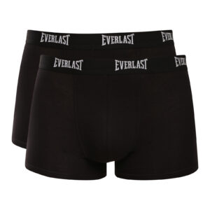 2PACK pánské boxerky Everlast černé (BM002-black/black) XL