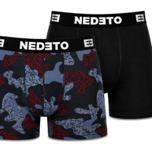 2PACK pánské boxerky Nedeto vícebarevné (2NBV23) L