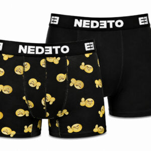 2PACK pánské boxerky Nedeto vícebarevné (2NBV26) L