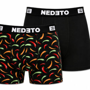 2PACK pánské boxerky Nedeto vícebarevné (2NBV27) L