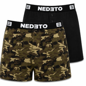 2PACK pánské trenky Nedeto vícebarevné (2NGV10) L