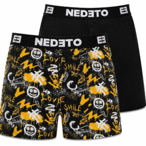 2PACK pánské trenky Nedeto vícebarevné (2NGV13) L