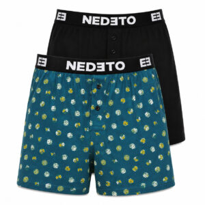 2PACK pánské trenky Nedeto vícebarevné (2NGV14) L