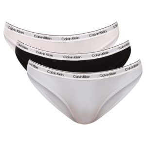 3PACK dámská tanga Calvin Klein vícebarevná (QD5209-GG2) M