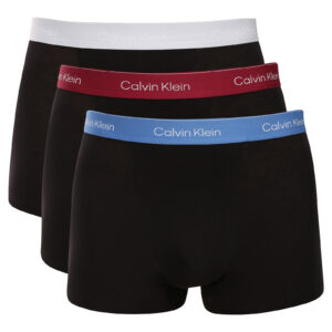 3PACK pánské boxerky Calvin Klein černé (NB4286-4M5) L