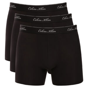 3PACK pánské boxerky Calvin Klein černé (NB4608-TM6) XL