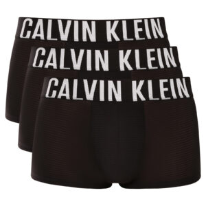 3PACK pánské boxerky Calvin Klein černé (NB4664-UB1) L