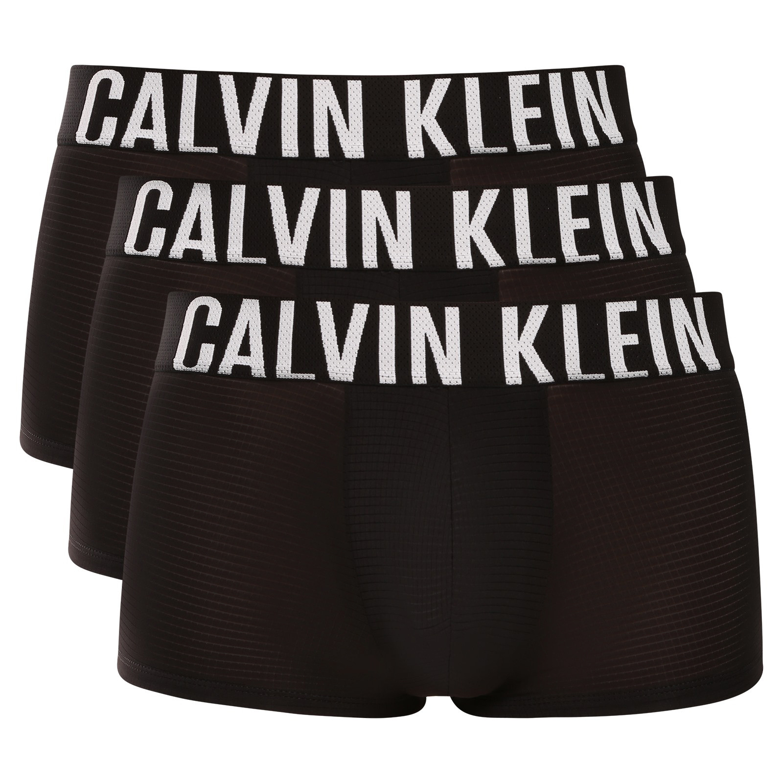 3PACK pánské boxerky Calvin Klein černé (NB4664-UB1) L