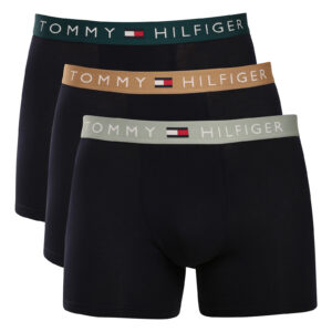 3PACK pánské boxerky Tommy Hilfiger černé (UM0UM03969 0TL) M