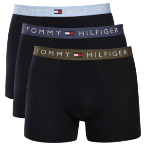 3PACK pánské boxerky Tommy Hilfiger černé (UM0UM03969 0TM) XXL