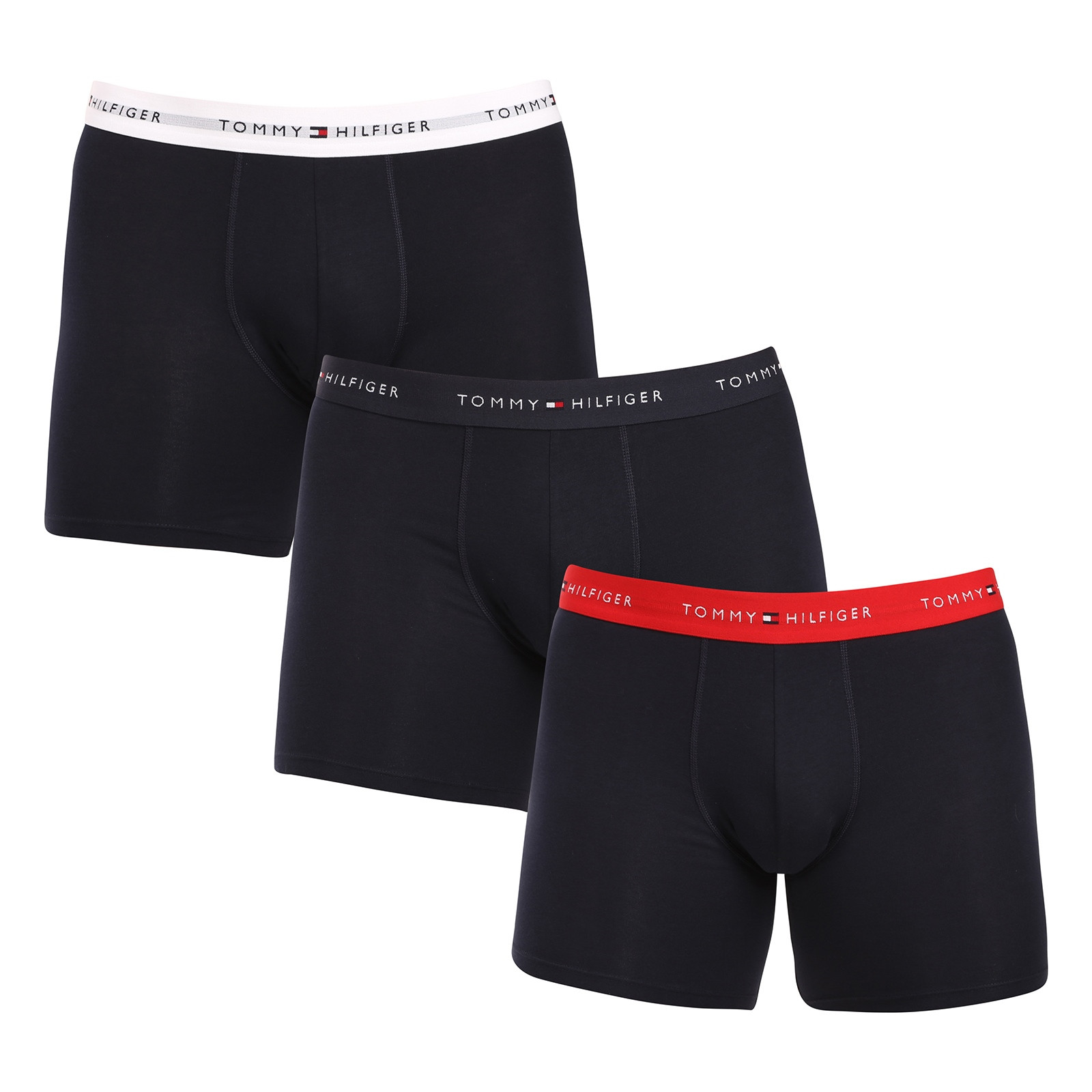 3PACK pánské boxerky Tommy Hilfiger tmavě modré (UM0UM02765 0W3) M
