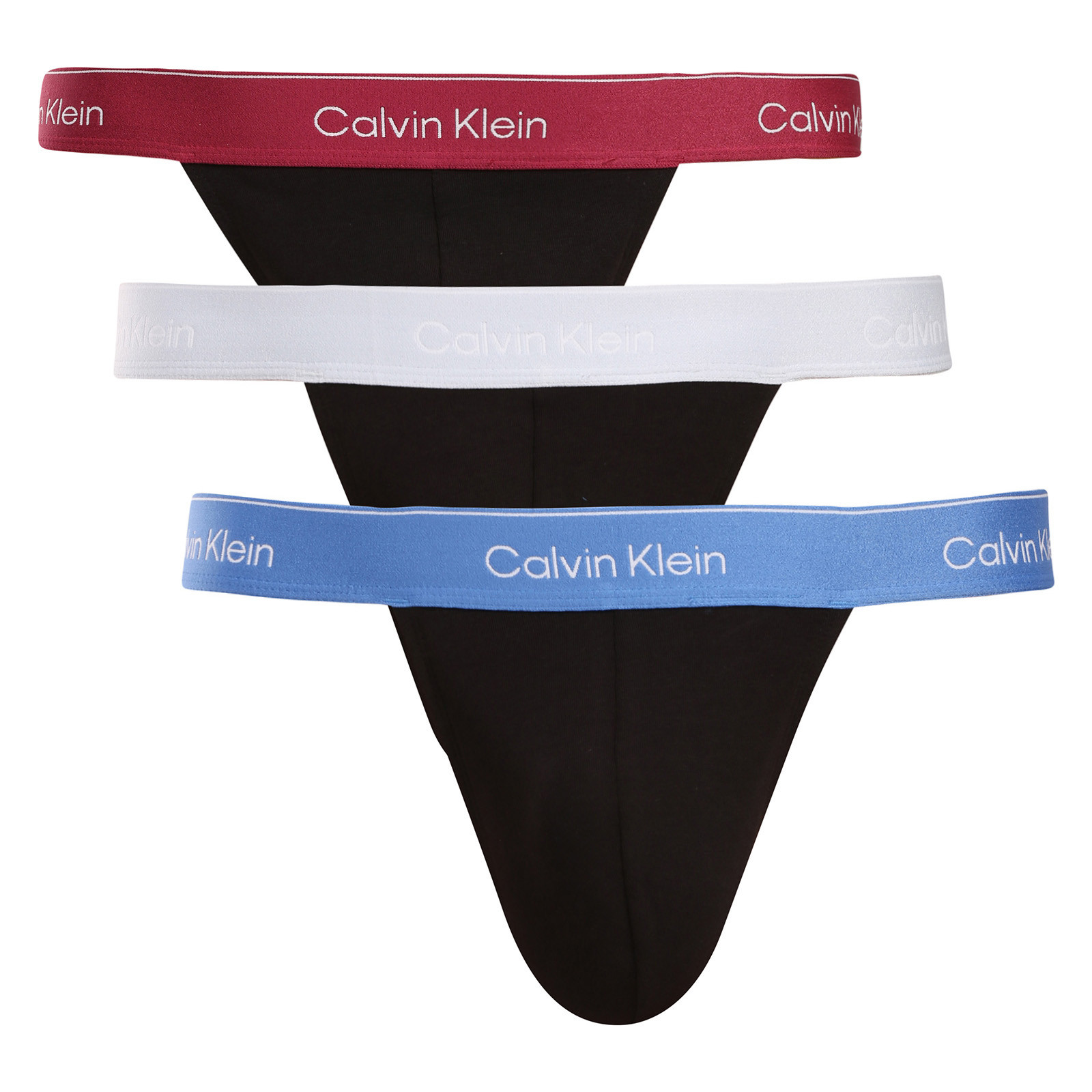 3PACK pánské jocksy Calvin Klein černé (NB4386-4M5) S