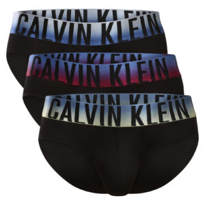 3PACK pánské slipy Calvin Klein černé (NB4619-6M6) XL