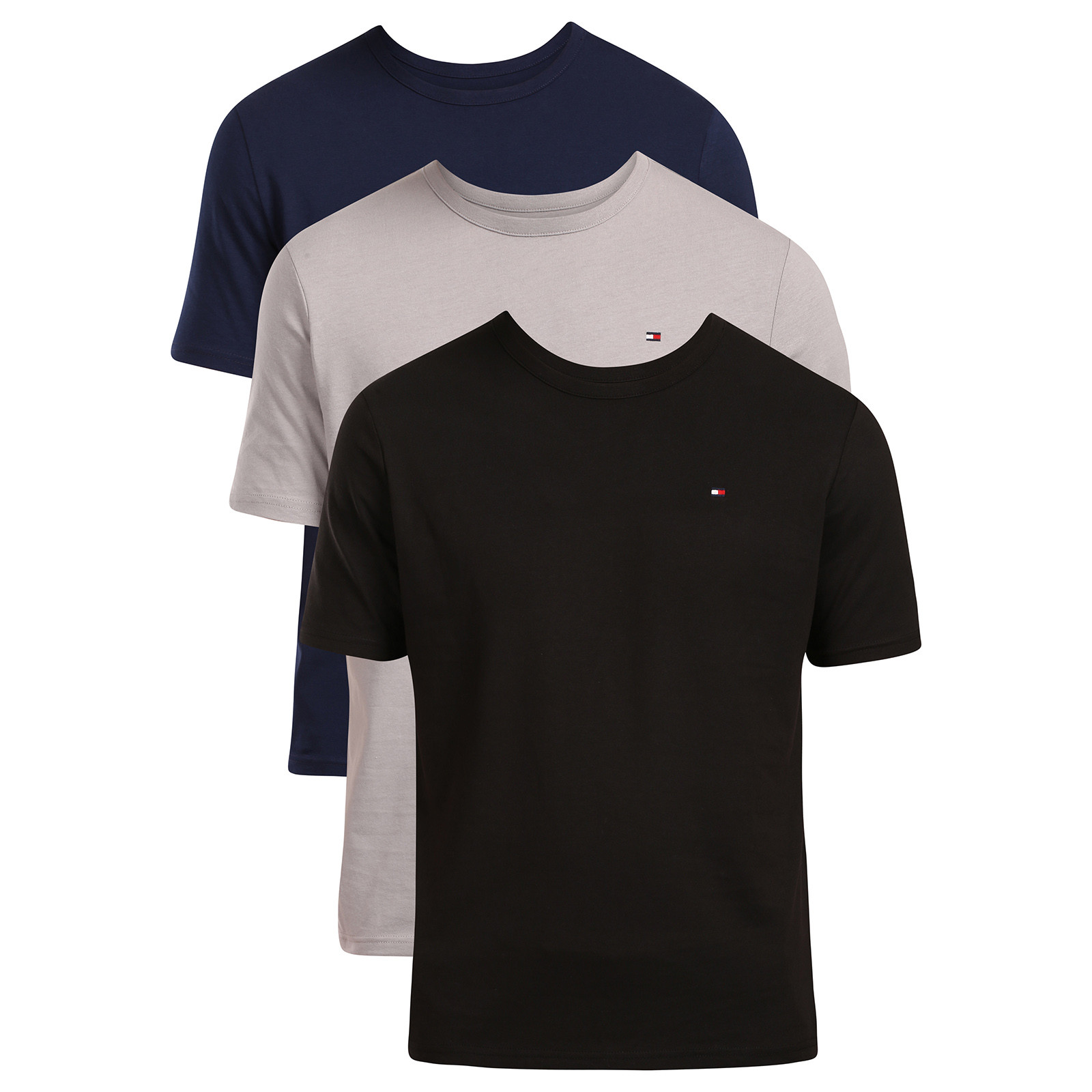 3PACK pánské tričko Tommy Hilfiger vícebarevné (UM0UM03870 0TQ) XXL