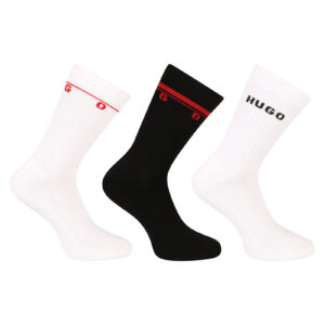 3PACK ponožky BOSS vysoké vícebarevné (50564882 960) L
