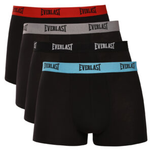 4PACK pánské boxerky Everlast černé (BM014-01) XL