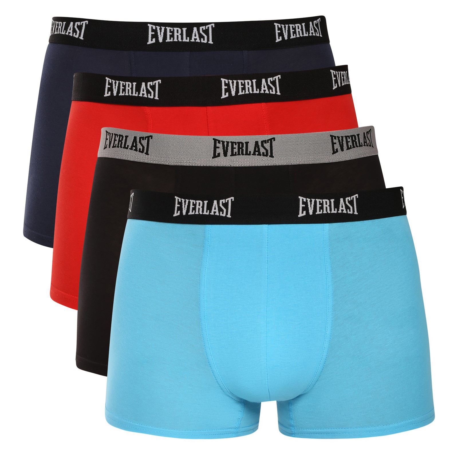 4PACK pánské boxerky Everlast vícebarevné (BM004-X1) XXL