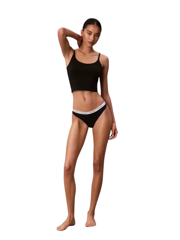 5PACK dámská tanga Calvin Klein vícebarevná (QD5221-H0W) L - Obrázek 2
