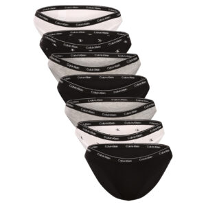 7PACK dámské kalhotky Calvin Klein vícebarevné (QD5320-H1G) S