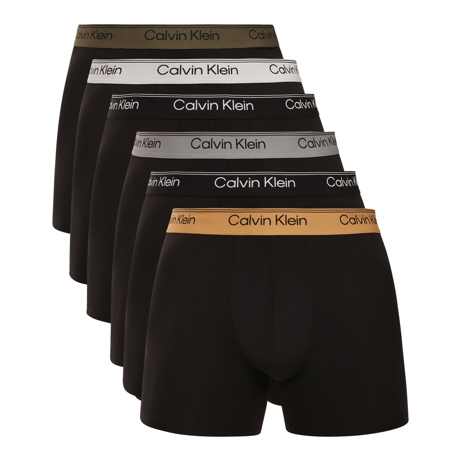 7PACK pánské boxerky Calvin Klein černé (NB4561-ISL) XXL