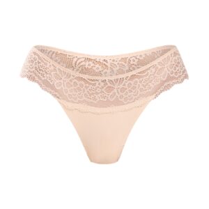Dámské kalhotky brazilky Julimex béžové (salsa-beige) S
