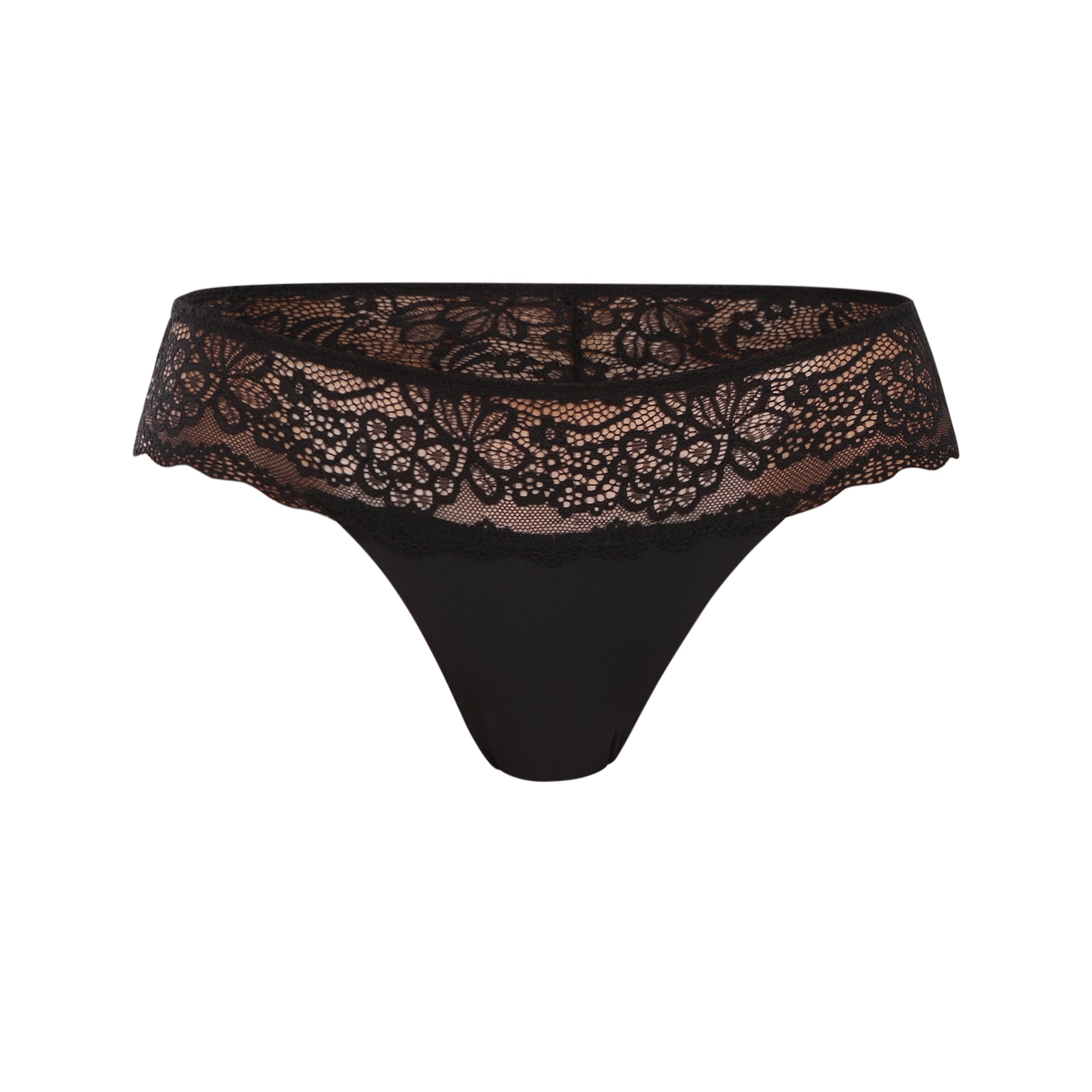 Dámské kalhotky brazilky Julimex černé (salsa-black) XL