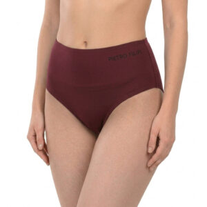 Dámské menstruační plavky Pietro Filipi Femme vysoké heavy červené spodní díl (1PUWH3) 3XL