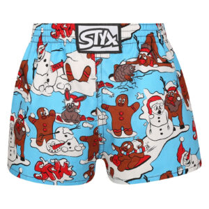 Dětské trenky Styx art klasická guma Vánoce zábava (J1958) 4-5 let