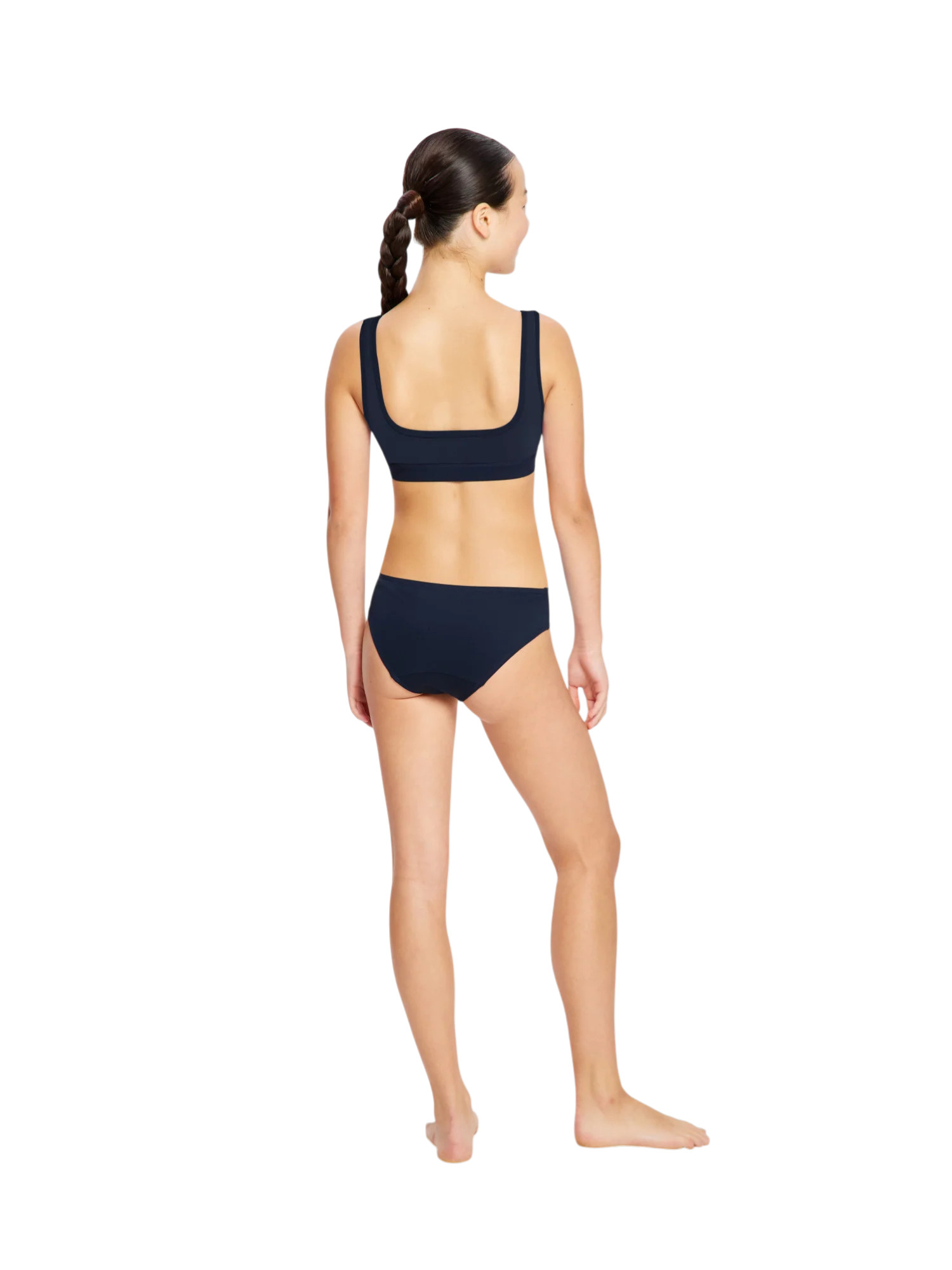 Dívčí menstruační plavky Modibodi Performence Bikini Brief Super Navy Blue spodní díl (DMPMPBBSNB) 8-10 let - Obrázek 2
