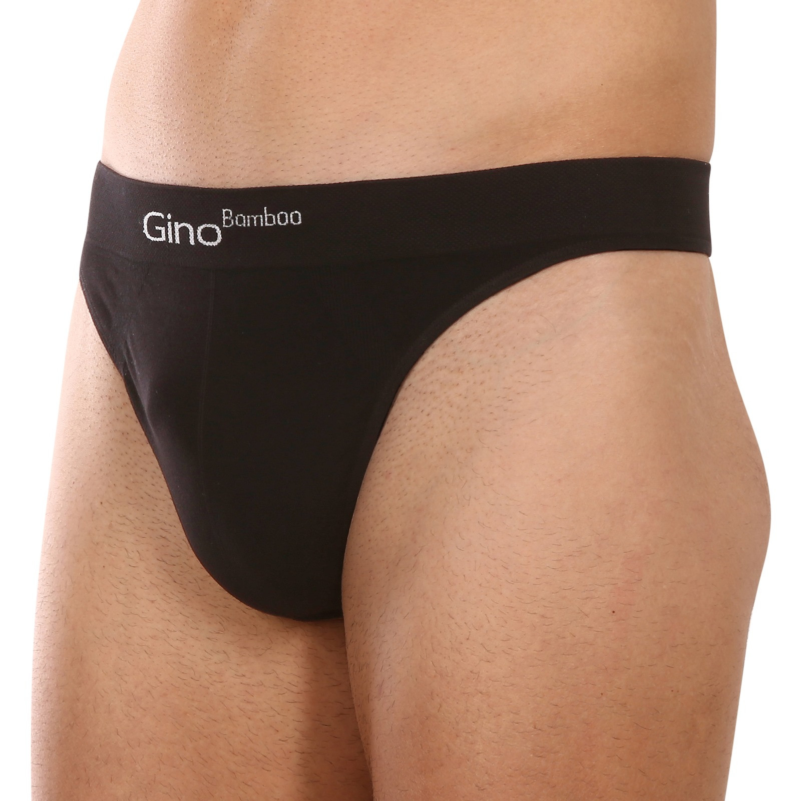 Pánská tanga Gino černé (52002) L - Obrázek 2