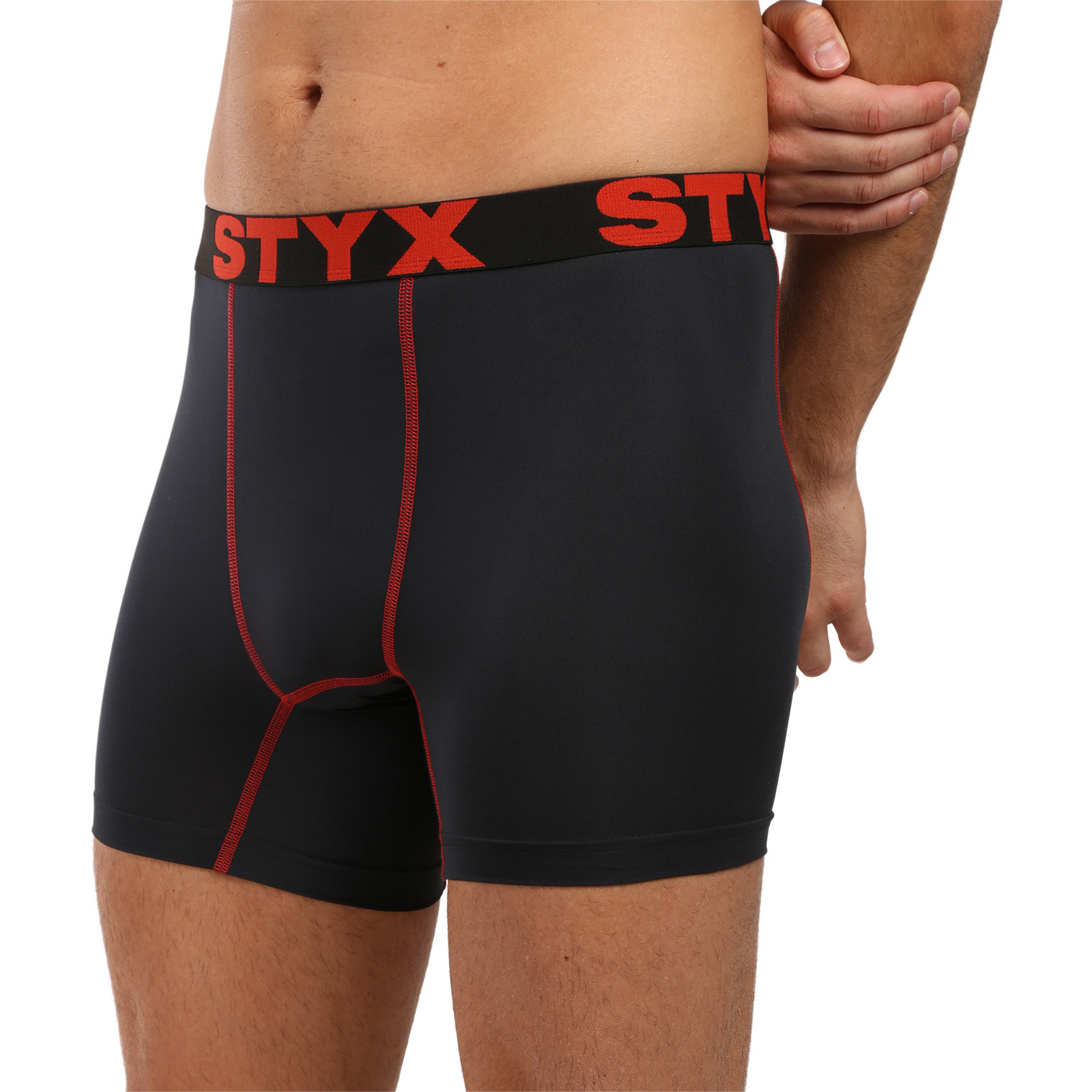 Pánské funkční boxerky Styx černé (W4964) L