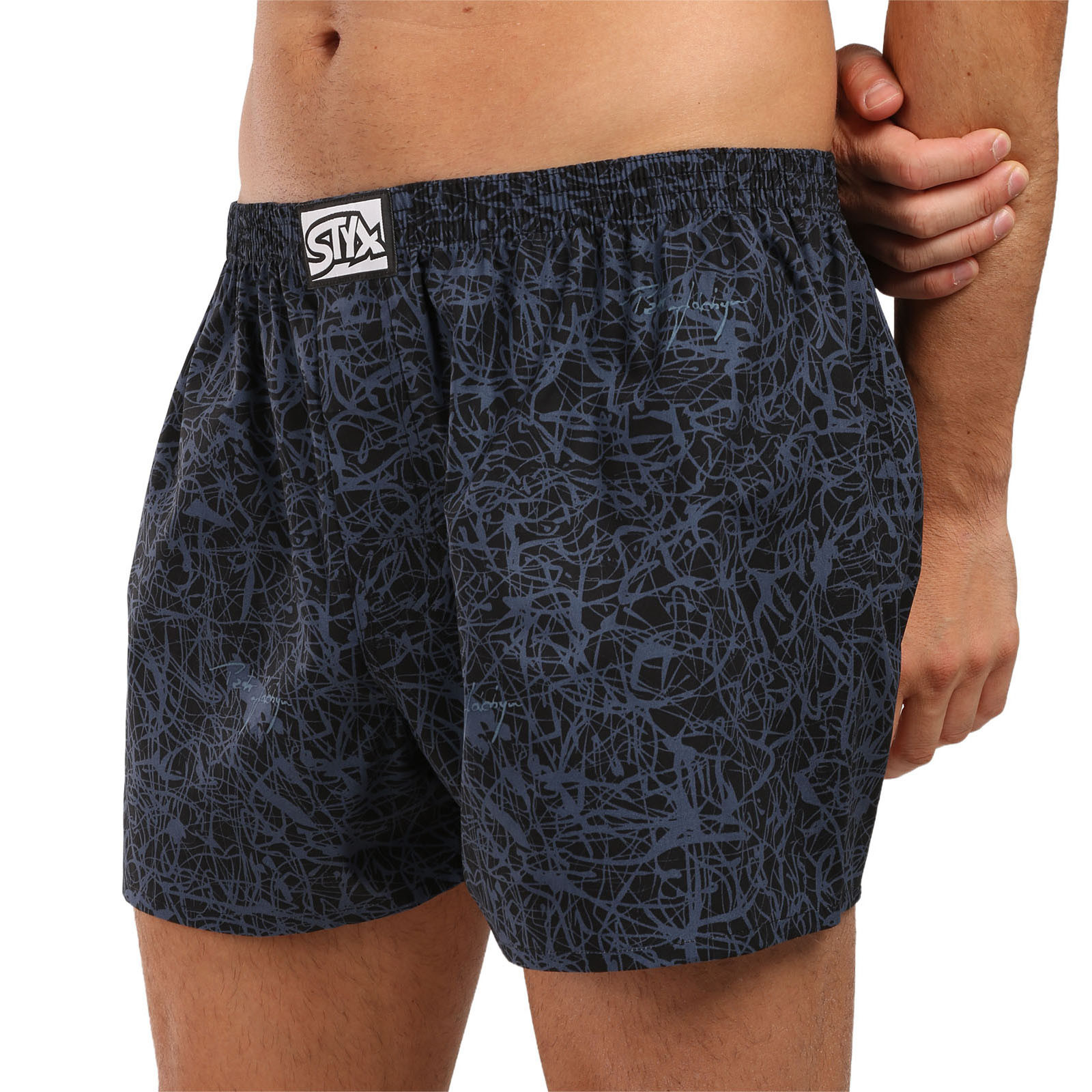 Pánské trenky Styx art klasická guma nadrozměr Jáchym (E2051) 3XL