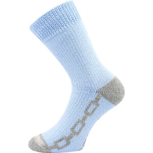 Teplé ponožky Boma světle modré (Sleep-lightblue) L