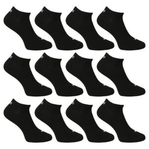 12PACK ponožky Puma nízké černé (701236165 001) S