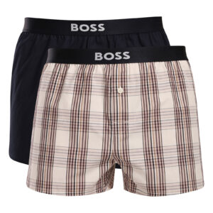 2PACK pánské trenky BOSS vícebarevné (50535781 118) L