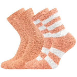 2PACK ponožky Boma domácí oranžové (Světlana korálová) S