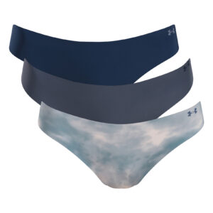 3PACK dámská tanga Under Armour bezešvá vícebarevná (1383894 034) M