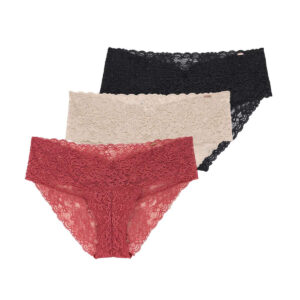 3PACK dámské kalhotky hipster Dorina Lana vícebarevné (D002188LA080-3X0068) XS