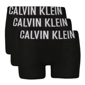3PACK dětské boxerky Calvin Klein černé (B700510-0R8) 10-12 let