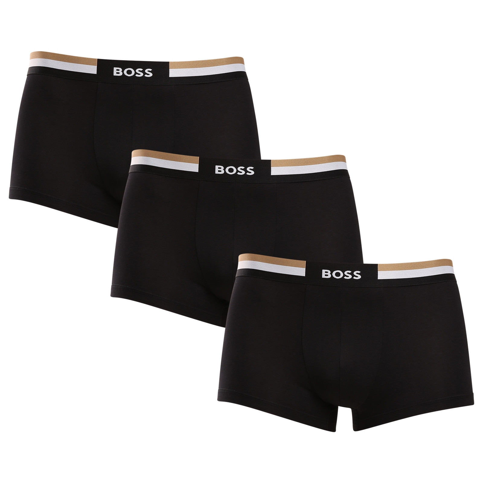 3PACK pánské boxerky BOSS černé (50516542 001) L