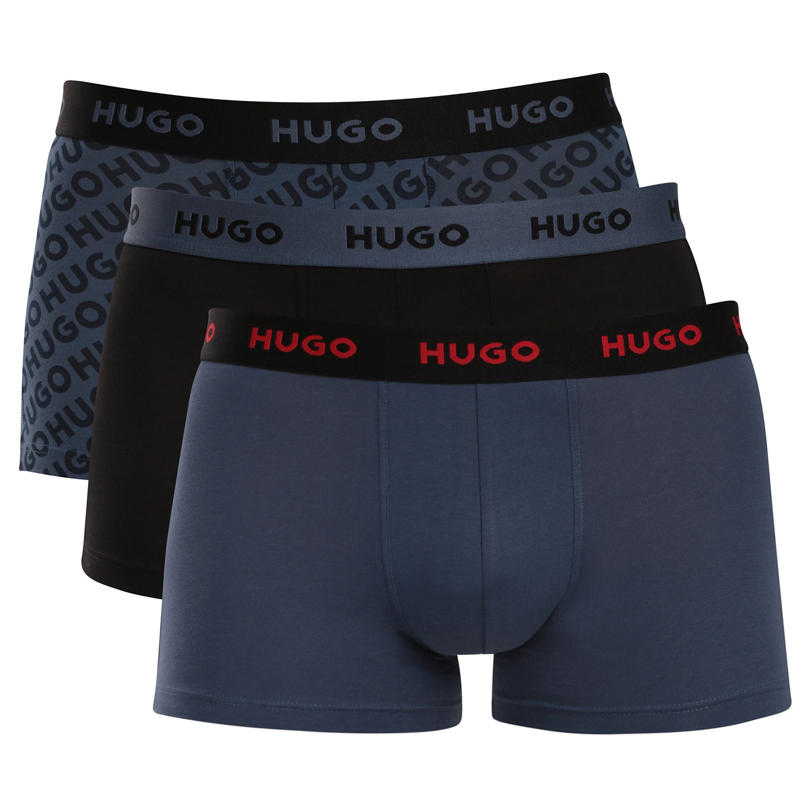 3PACK pánské boxerky BOSS vícebarevné (50532550 466) XL