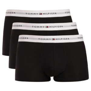 3PACK pánské boxerky Tommy Hilfiger černé (UM0UM03752 0R8) L