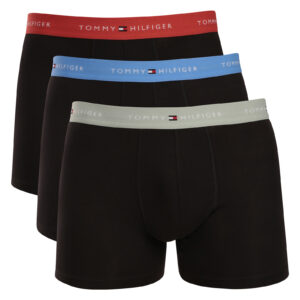 3PACK pánské boxerky Tommy Hilfiger černé (UM0UM03874 0RT) XXL