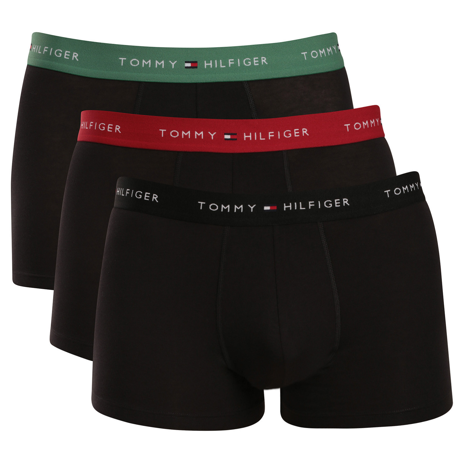 3PACK pánské boxerky Tommy Hilfiger černé (UM0UM03890 05M) L